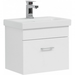 Тумба с раковиной Aquanet Нота 50 (Moduo Slim) белый
